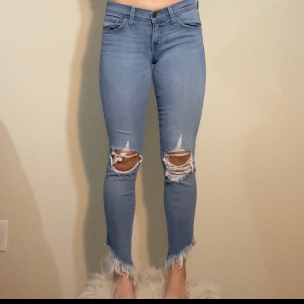 Flying Money Distressed Jeans 24 super cute fringe